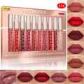 CAKAILA 10pcs Labial Nude Mate Impermeable Larga Duración